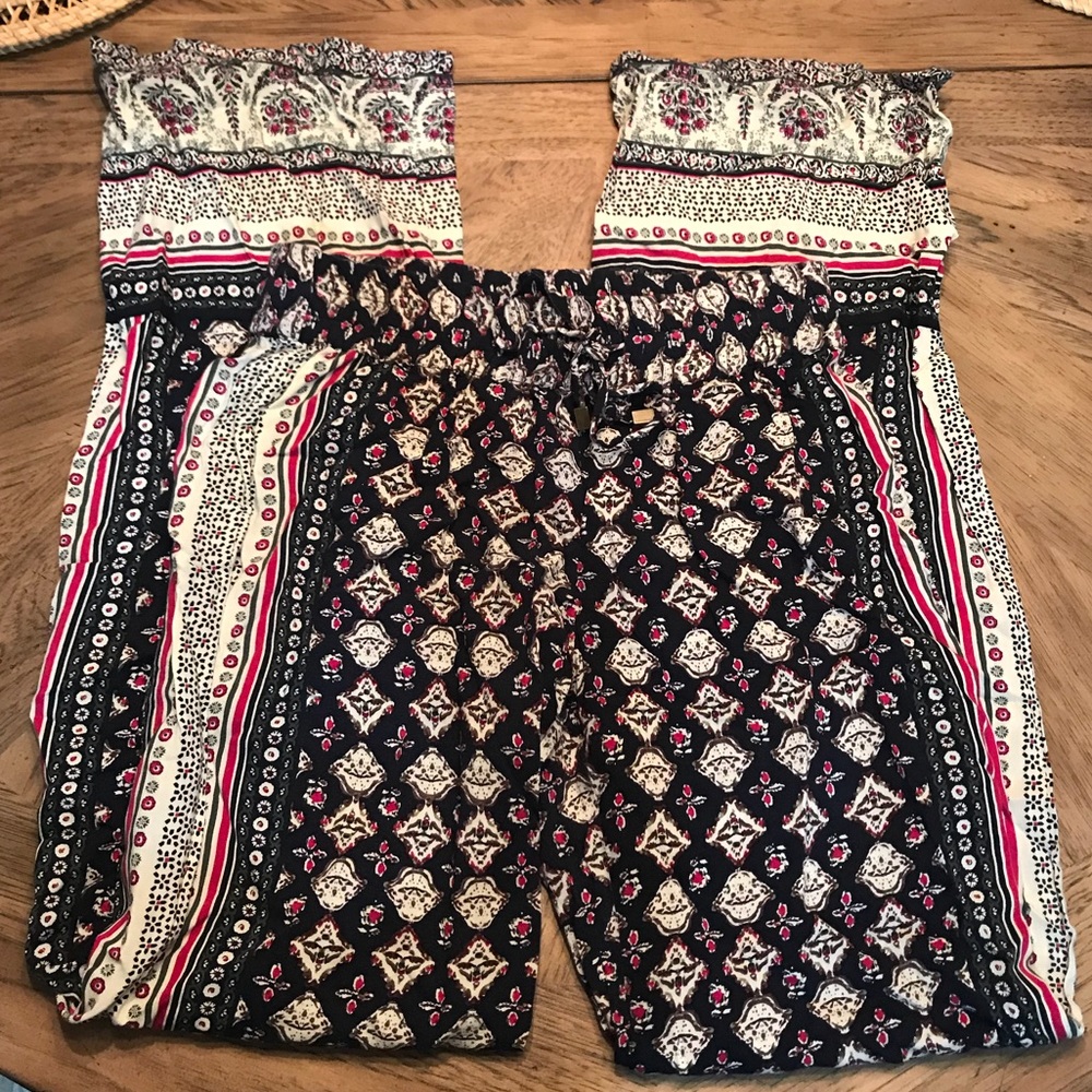 Patterned Boho Pants
